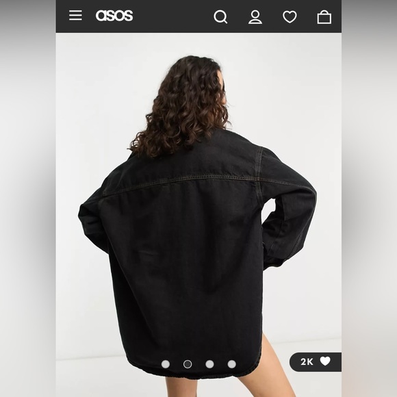 Oversized Denim Jackets - Picture 2 of 2